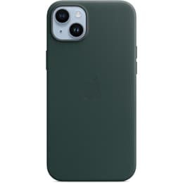 Funda transparente Apple iPhone 14 Plus - Magsafe - Piel Verde