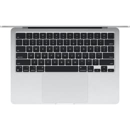 MacBook Air 13" (2024) - M3 de Apple con CPU de 8 núcleos y GPU de 8 núcleos - 8GB RAM - SSD 256GB - Pantalla estándar - QWERTY - Inglés