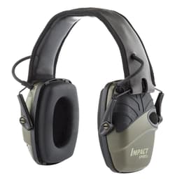 Cascos reducción de ruido wireless micrófono Honeywell Howard Leight Impact Sport Electronic Earmuff 1013530 - Verde/Negro