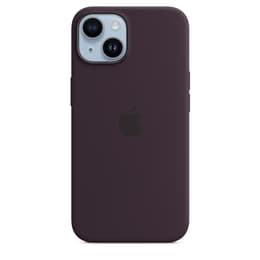 Funda de silicona Apple iPhone 14 Plus - Magsafe - Silicona Violeta