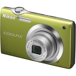 Cámara compacta Coolpix S3000 - Verde + Nikon Nikkor 4X Wide Optical Zoom f/3.2-5.9