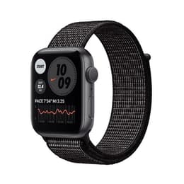 Apple Watch (Series 6) 2020 GPS + Cellular 44 mm - Acero inoxidable Gris espacial - Correa loop deportiva Gris