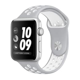 Apple Watch (Series 3) 2017 GPS 38 mm - Aluminio Plata - Deportiva Nike