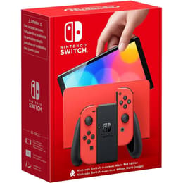Switch OLED 64GB - Rojo - Edición limitada Mario