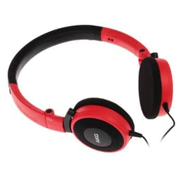 Cascos reducción de ruido con cable micrófono Akg Y30 - Rojo