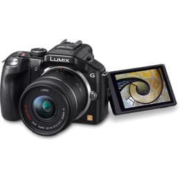 Lumix DMC-G5 - Negro + Panasonic Lumix G Vario 45-150mm f/4.5-5.6 ASPH MEGA O.I.S + Lumix G Vario 14-42 mm f/3.5-5.6 II ASPH. / MÉGA S.O.I f/4.5-5.6 + f/3.5-5.6