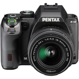 Réflex K-S2 - Negro + Pentax smc Pentax-DAL 18-50mm f/4-5.6 DC WR RE + Pentax 50-200mm f/3.5-5.6 f/4-5.6 + f/3.5-5.6