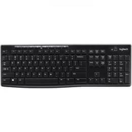 Logitech Teclado AZERTY Belga Wireless retroiluminado K270