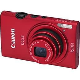 Compacta - Canon Ixus 125 HS Rojo + Lens Canon Zoom Lens 5X IS 24-120mm