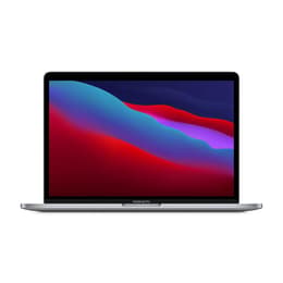 MacBook Pro Con marcas de pegatinas 13" (2020) - M1 de Apple con CPU de 8 núcleos y GPU de 8 núcleos - 16GB RAM - SSD 512GB - Pantalla estándar - QWERTY - Inglés