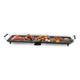 Plancha XXL Dolce Casa DC-PLA-90-CM Antiadhésive - Thermostat Ajustable, 1800W Poignée Rembourrée, pour 8 Personnes, 90 x 23CM Plancha