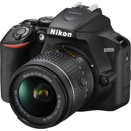Cámara Réflex - Nikon D3500 - Negro + Objetivo Nikon AF-P DX NIKKOR 18-55mm f/3.5-5.6G DX VR