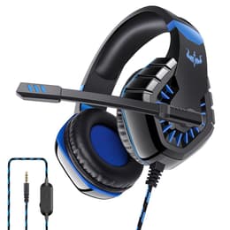 Cascos gaming con cable micrófono Ovleng OV-P40 - Negro/Azul