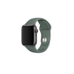 Apple Watch (Series 5) 2019 GPS + Cellular 40 mm - Aluminio Gris espacial - Correa deportiva Verde