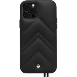 Funda iPhone 12 Pro Max - Piel - Negro