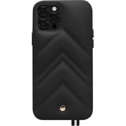 Funda iPhone 12 Pro Max - Piel - Negro