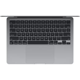 MacBook Air 13" (2024) - M3 de Apple con CPU de 8 núcleos y GPU de 10 núcleos - 8GB RAM - SSD 512GB - Pantalla estándar - QWERTY - Italiano