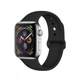 Muñequera de 42/44 mm compatible con Apple Watch de silicona - Negro