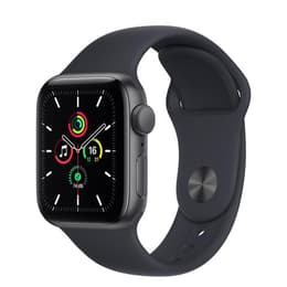 Apple Watch (Series SE) 2020 GPS 44 mm - Aluminio Gris espacial - Correa deportiva Azul noche