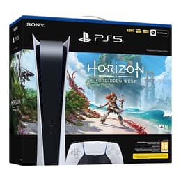 PlayStation 5 Digital Edition 825GB - Blanco + Horizon Forbidden West