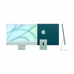 iMac 24" (2021) M1 de Apple con CPU de 8 núcleos GPU de 7 núcleos - 1 TB SSD - 16 GB QWERTY - Inglés Vidrio estándar