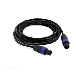 Lot de 4 Câbles Speakon mâle / mâle 10 m pour enceintes SOUNDLAB GO38ZG Cable