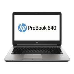 Hp ProBook 640 G1 14" Core i3 2.4 GHz - SSD 256 GB - 8GB - Teclado Francés