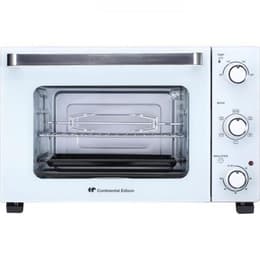 Mini Four Electrique CONTINENTAL EDISON CEMF35W - 35L blanc - 1500W - Rotissoire, Convection naturelle Mini-horno