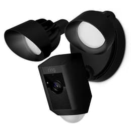 Cámara Ring Floodlight cam wired plus Negro
