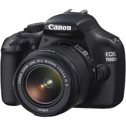 Réflex Canon EOS 1100D Negro + Objetivo Canon EF-S 18-55mm f/3.5-5.6