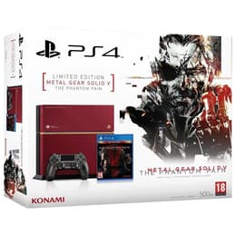 PlayStation 4 500GB - Rojo - Edición limitada Metal Gear Solid V + Metal Gear Solid V: The Phantom Pain