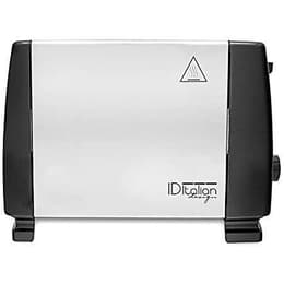 Tostador Italian Design IDTDP2 2 ranuras - Negro/Plata