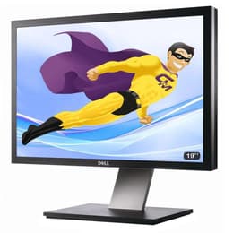 Monitor 19" LCD Ecran Plat PC 19" , LCD DELL P1911B 48cm 1440x900 R&eacute,glable DVI VGA HUB USB VESA