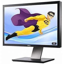 Monitor 19" LCD Ecran Plat PC 19" , LCD DELL P1911B 48cm 1440x900 R&eacute,glable DVI VGA HUB USB VESA