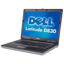 Dell Latitude D830 15" Core 2 2 GHz - HDD 80 GB - 2GB - teclado francés