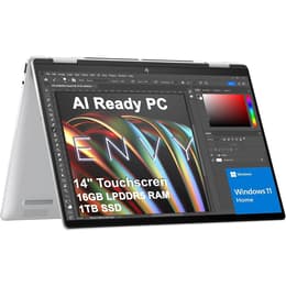 HP Envy x360 2-in-1 14" Core i7 1.7 GHz - SSD 512 GB + HDD 512 GB - 16GB - QWERTY - Inglés
