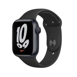 Apple Watch (Series 7) 2021 GPS + Cellular 41 mm - Aluminio Medianoche - Correa Nike Sport Negro