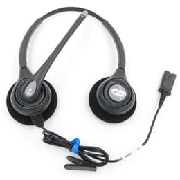 Cascos cableado micrófono Plantronics SupraPlus HW261N - Negro