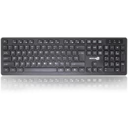 Simpletek Teclado QWERTY Inglés Wireless MK-03B