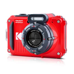 Kodak Pixpro WPZ2 - Rojo + Kodak Pixpro lens 4x wide 27-108mm f/3.0-6.6
