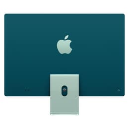 iMac 24" (2021) M1 de Apple con CPU de 8 núcleos GPU de 8 núcleos - 256 GB SSD - 8 GB QWERTY - Italiano Vidrio estándar