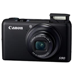 Cámara compacta PowerShot S90 - Negro + Canon Zoom Lens 28-105 mm f/2.0-4.9 f/2.0-4.9