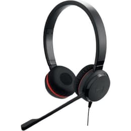 Cascos reducción de ruido con cable micrófono Jabra Evolve 20SE MS Stereo - Negro