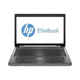 HP EliteBook 8770W 17" Core i5 2.8 GHz - SSD 120 GB + HDD 320 GB - 16GB - teclado francés
