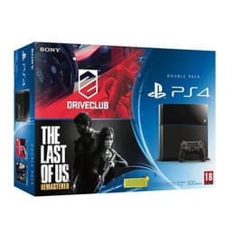 PlayStation 4 500GB - Negro + DriveClub + The Last Of Us (Remastered)