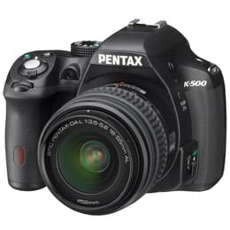Réflex Pentax K-500 - Negro + Objetivos Pentax DA 18-55 mm f/3.5-5.6 AL + Pentax HD Pentax-DA 55-300mm f/4-5.8 ED WR