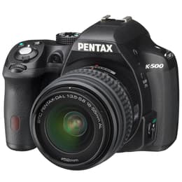 Réflex K-500 - Negro + Pentax Pentax DA 18-55 mm f/3.5-5.6 AL + Pentax HD Pentax-DA 55-300mm f/4-5.8 ED WR f/3.5-5.6 + f/4-5.8