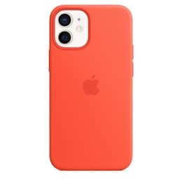 Funda de silicona Apple iPhone 12 mini - Magsafe - Silicona Naranja
