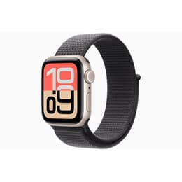 Apple Watch Series 7 (2021) GPS + Cellular 41 mm - Titanio Plata - Correa Nike Sport Negro