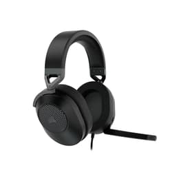 Cascos reducción de ruido gaming con cable micrófono Corsair HS65 - Negro